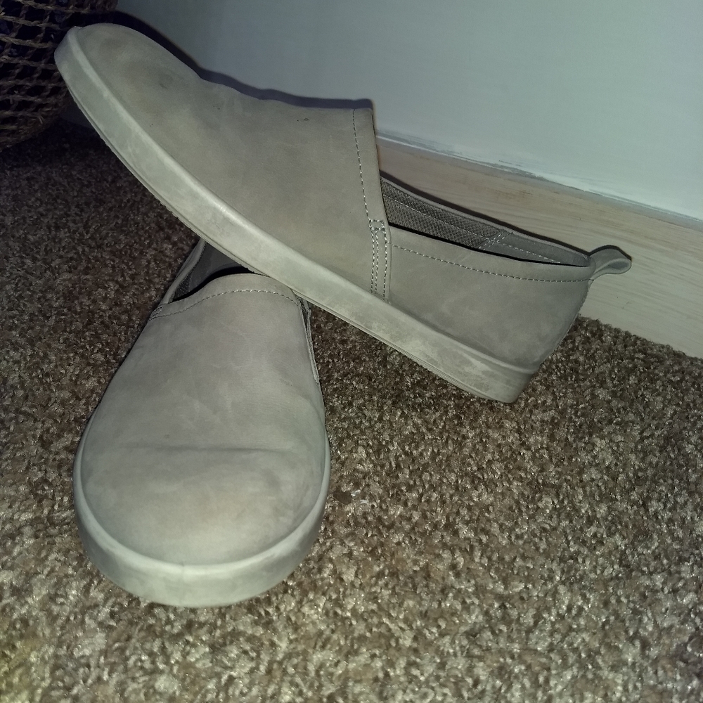 ECCO Aimee real leather slip on sneakers